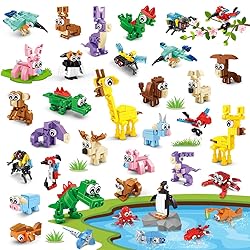 Mini Animal Building Block Toy Set- 30 pack