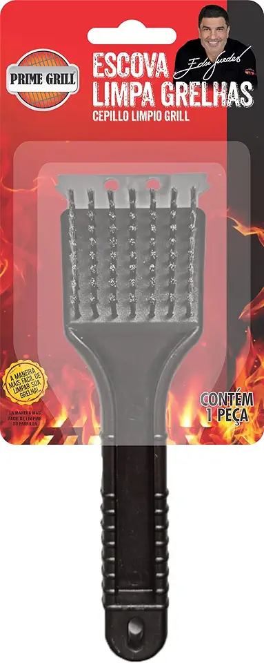 Escova Limpa Grelhas Prime Grill