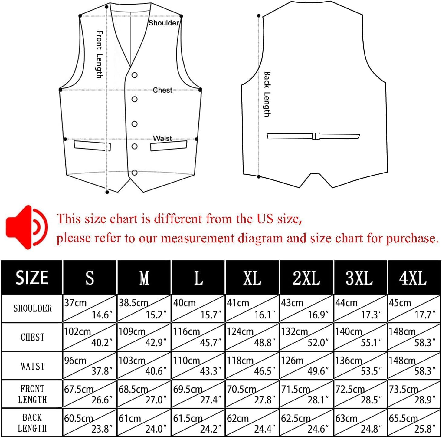 Hi-Tie Men's Suede Leather Vest Western Cowboy Vest Slim Fit Sleeveless V Neck Waistcoat Casual - Image 7