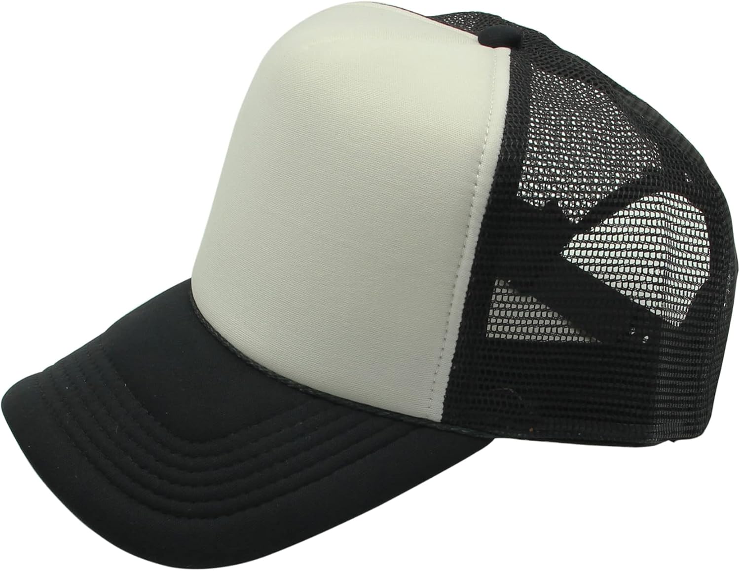Craftman High Crown Foam Front Mesh Back Classic Trucker Hat with Adjustable Snapback for Men and Women