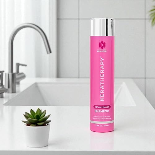 Miniatura 2 de Keratherapy Champú de volumen con infusión de queratina, 10.1 fl oz, 10.1 fl oz - Champú de volumen para cabello fino - Tecnología Kerabond con