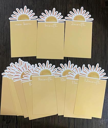 Miniatura 5 de Cartel de fotos de primer viaje alrededor del sol de 12 meses, decoración de primer cumpleaños, suministros de fiesta, decoración de primer