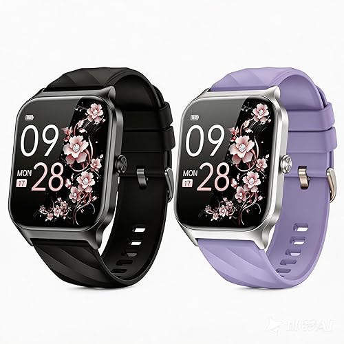 Smart Watch for Women Men,(Answer/Make Call) 1.83'' Fitness Activity Tracker Smartwatch for Android iPhone iOS Compatible,IP68 Waterproof Step