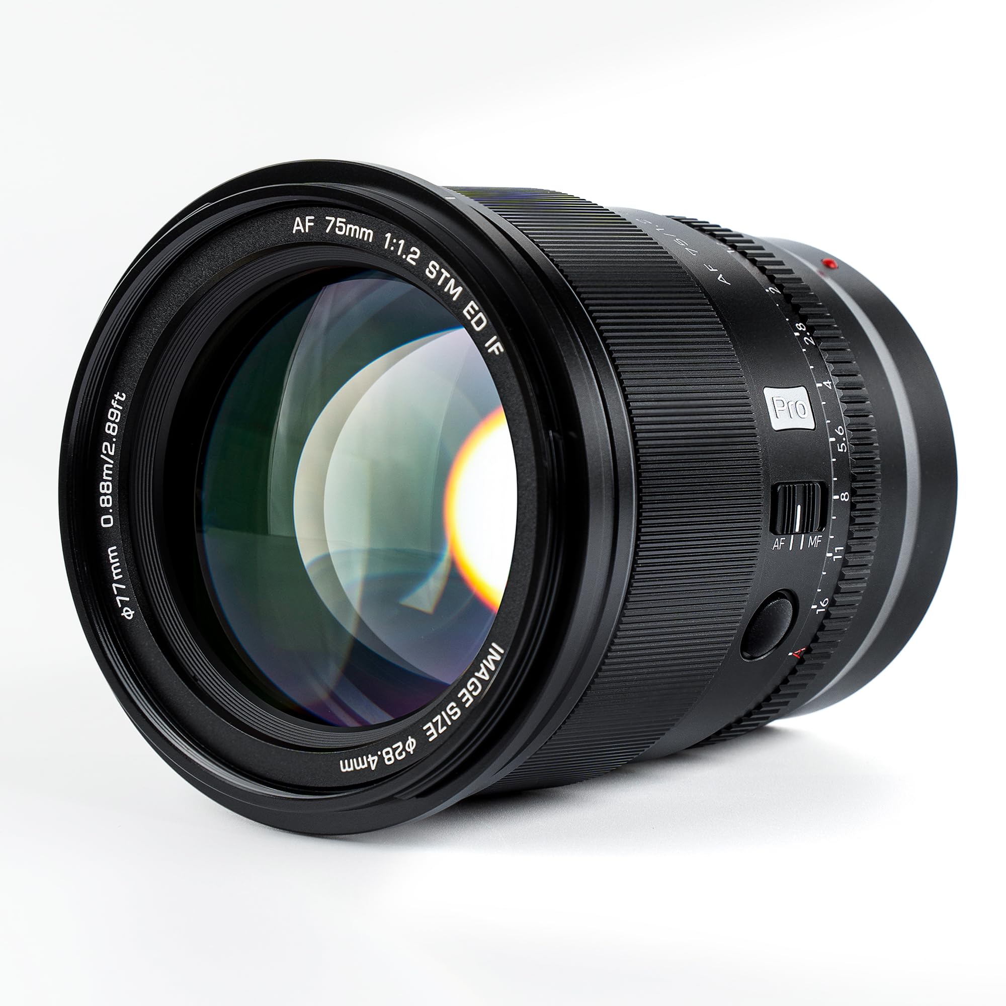 Amazon.com : VILTROX 75mm f/1.2 Z for Nikon Z Mount, Pro AF 75mm