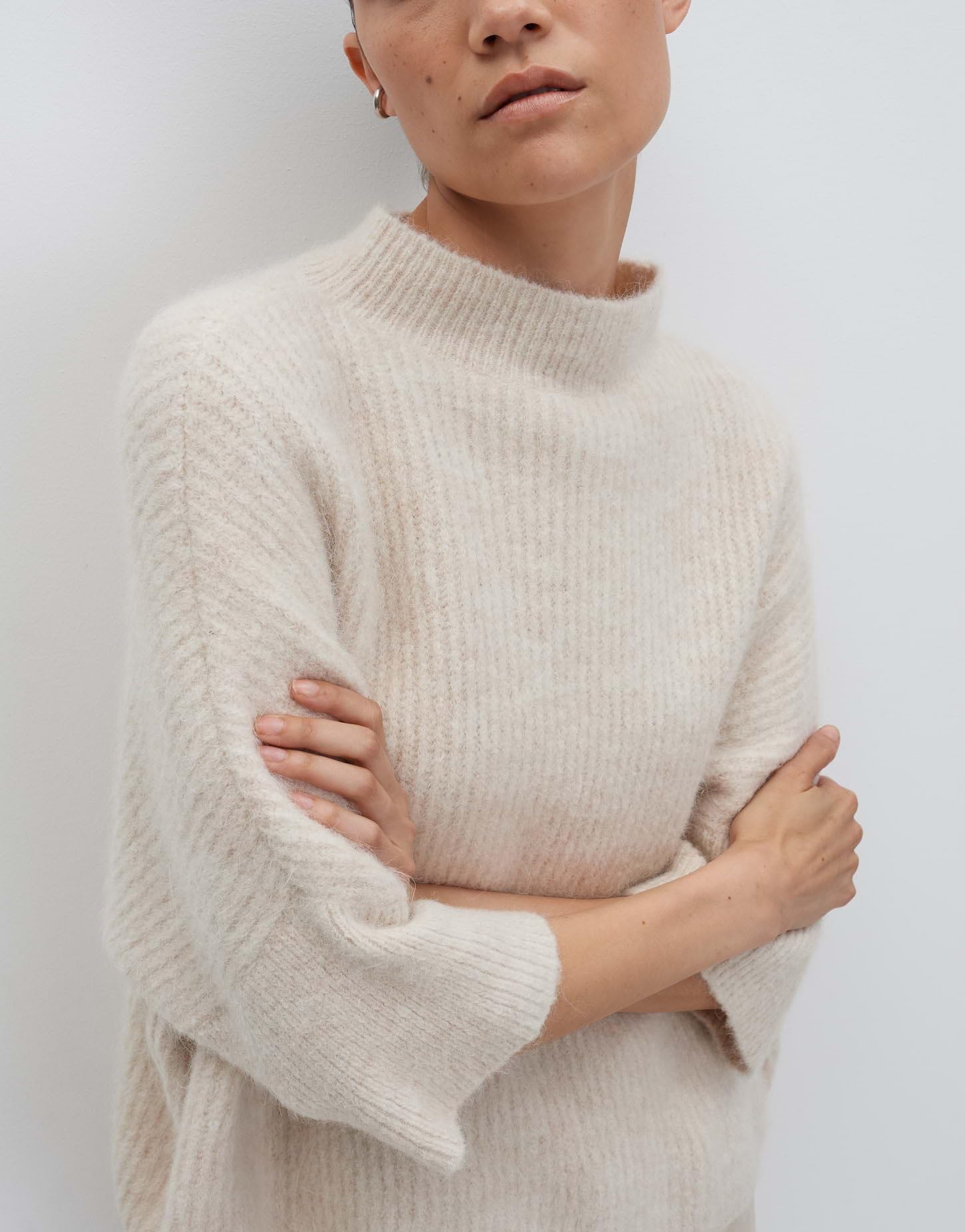 someday Damen Pullover | TALENE Loose Strickpullover aus Alpakamix