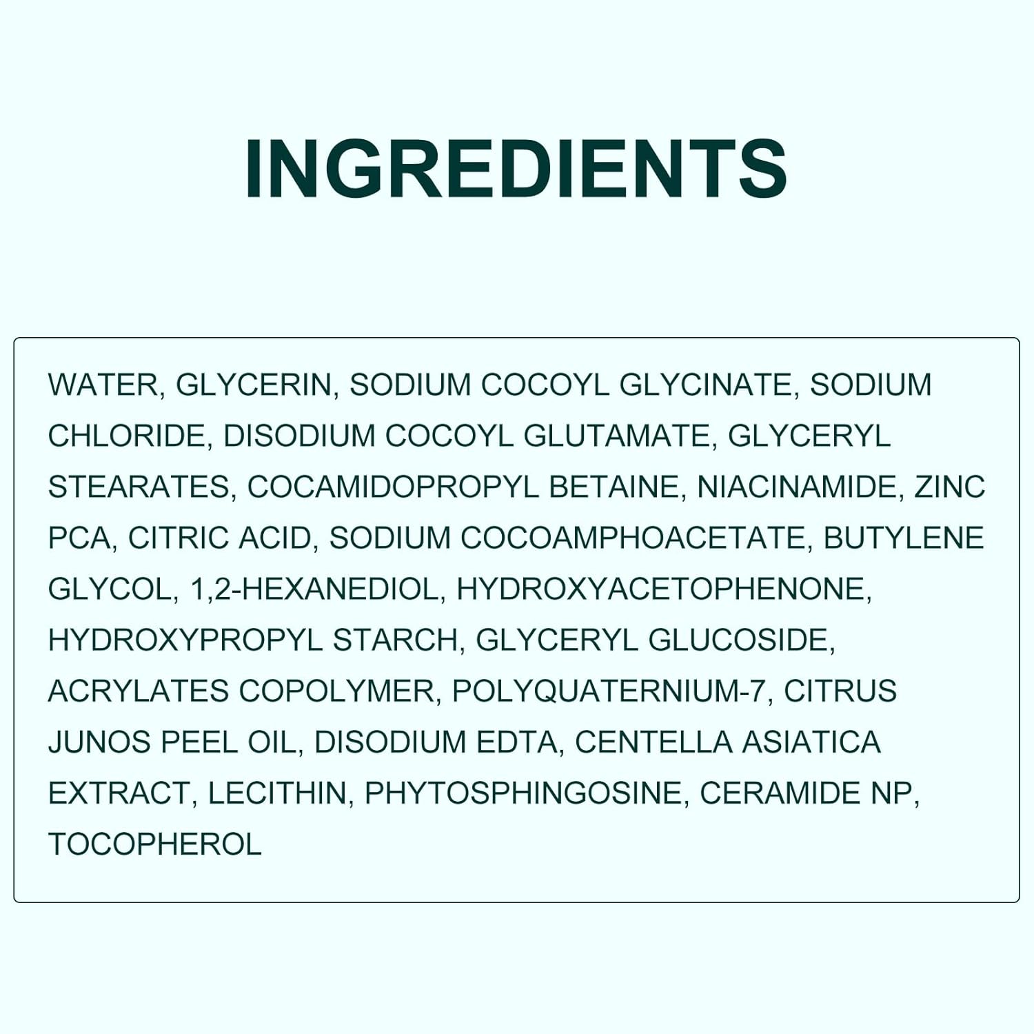 Facial Cleanser, Gentle, Hydrating and Deep clean, Amino Acid based for Daily Clean... - Image 9