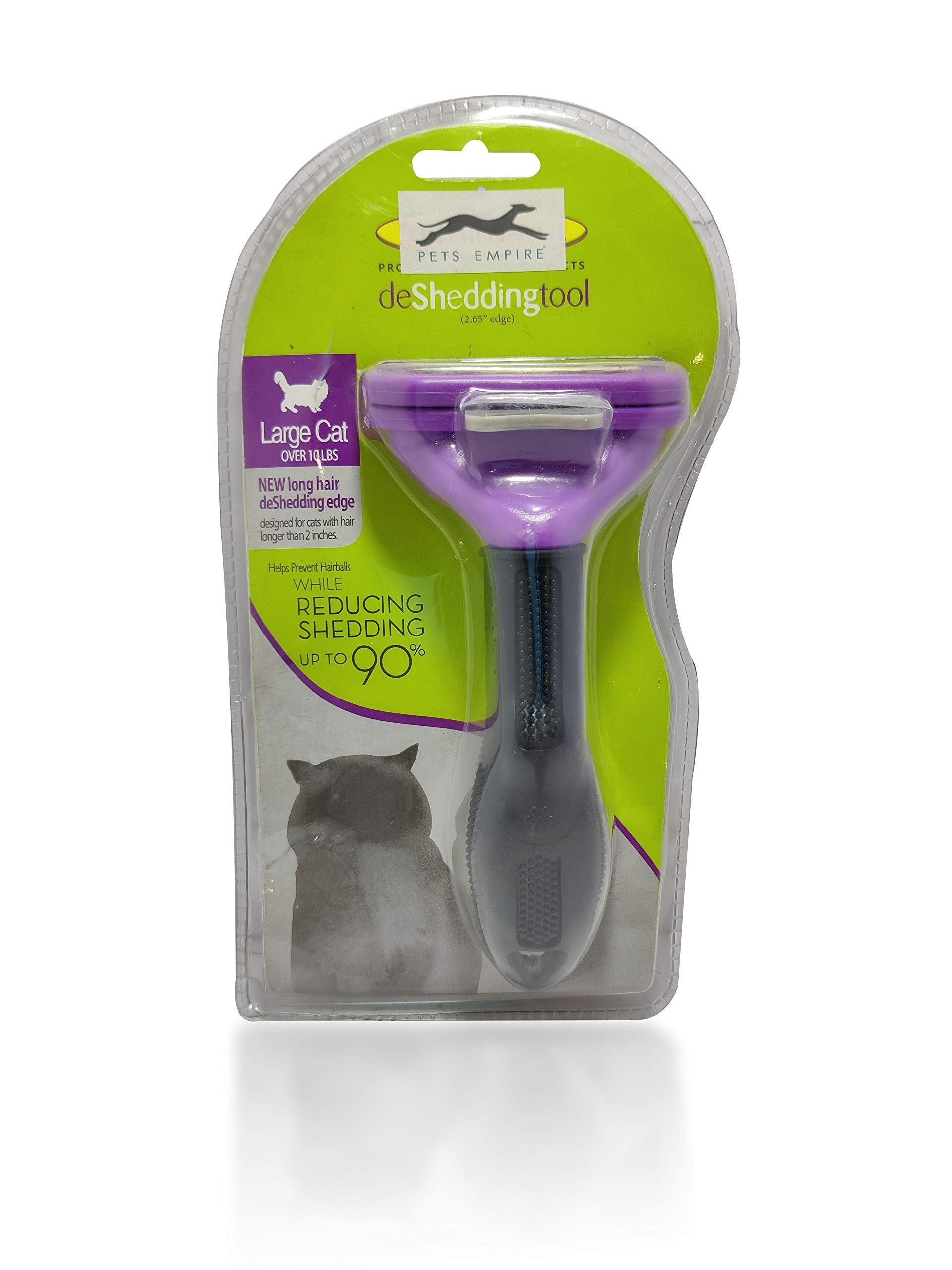 Pets Empire Pet Deshedding Tool Pet Grooming Brush for Dogs and Cats Shedding Tool- (LONG HAIR, (MEDIUM) LARGE CAT OVER 10 LBS) (B08X78R1G3) Amazon Price History, Amazon Price Tracker