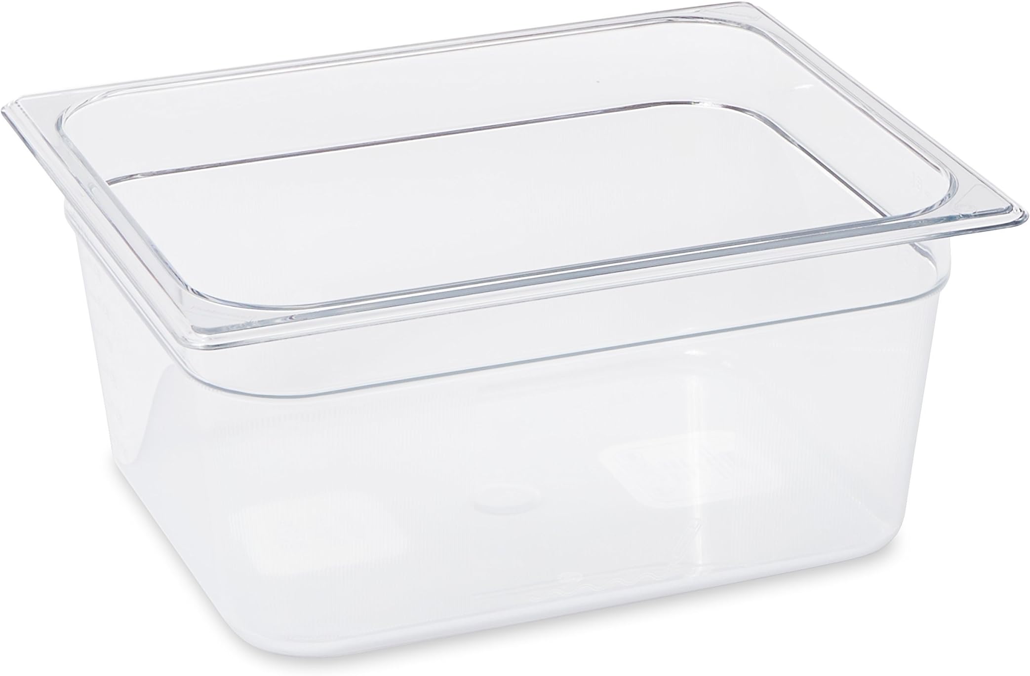 FG125P00CLR Insert Pan 1/2 Size Cold 6 In Deep Clear, 12.81 Inch x 4.084 Inch x 4.084 Inch
