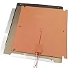 Compatible for Sovol SV08 3D Printer Heated Bed Upgrade Kit, 10mm Riser, 120V/240V Silicone Heater, 0.1mm Flat Aluminum Build Plate