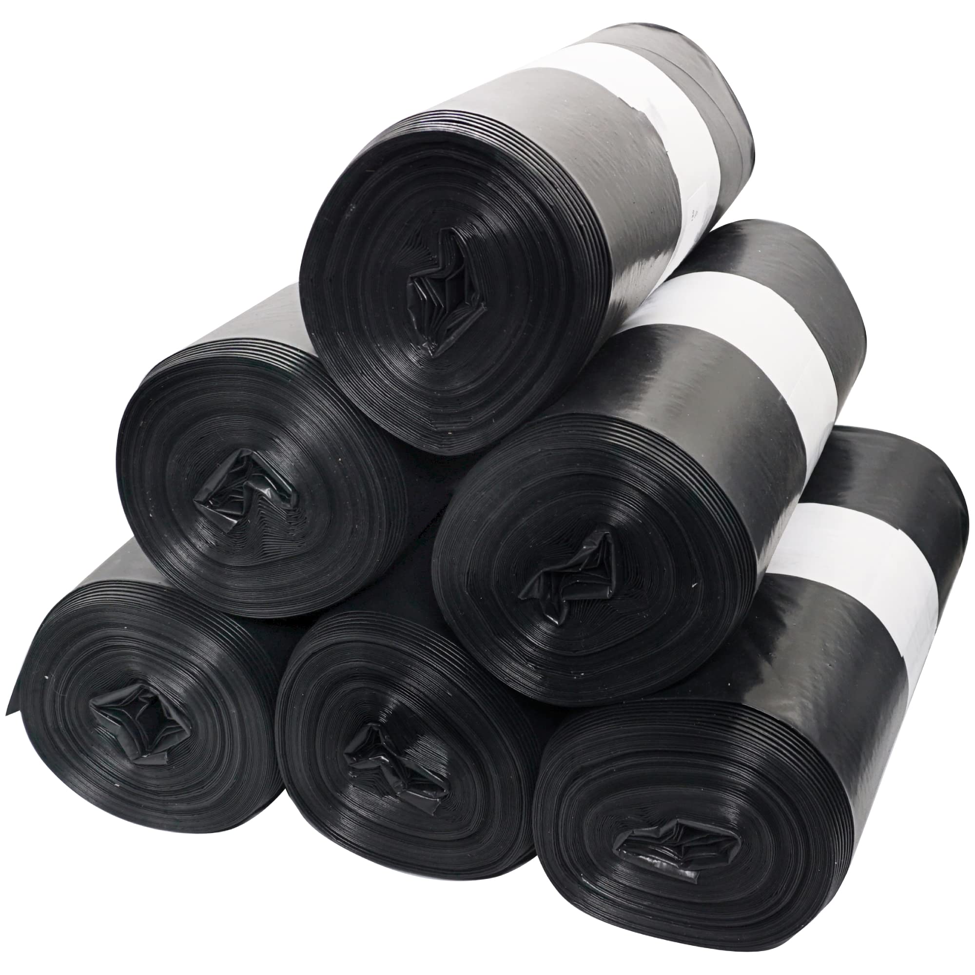Lot de 60 sacs poubelles 240 litres - Noir - 100 x 120 cm