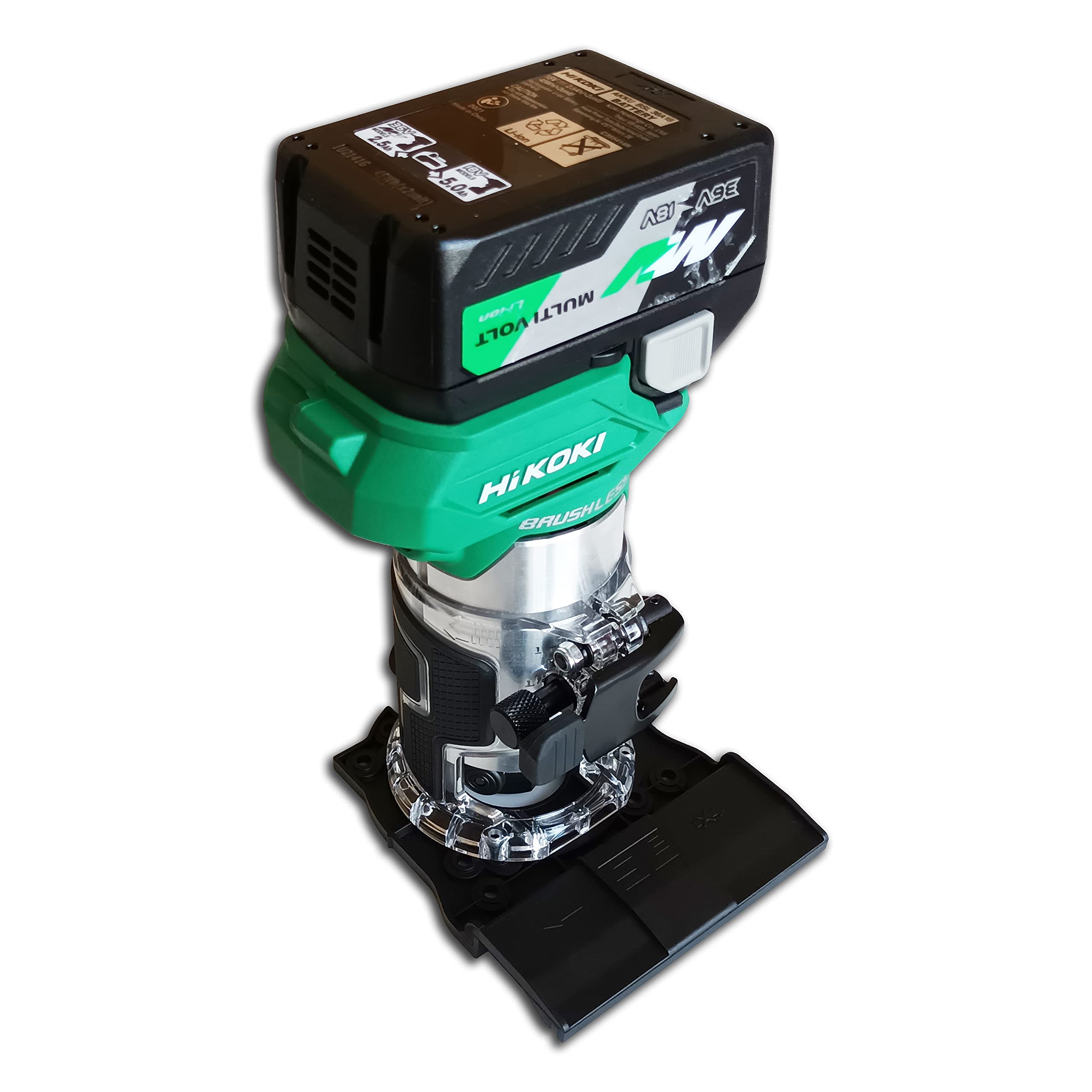 Adaptador profesional para riel guía Hikoki M1808DA para Makita/Bosch/Festool, barra de guía superior, fresadora de cantos adaptador