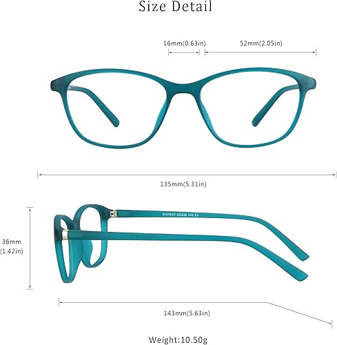 Miniatura 6 de LifeArt Lentes de bloqueo de luz azul, antifatiga ocular, anteojos de lectura para computadora, anteojos de juegos, gafas de TV para mujeres y