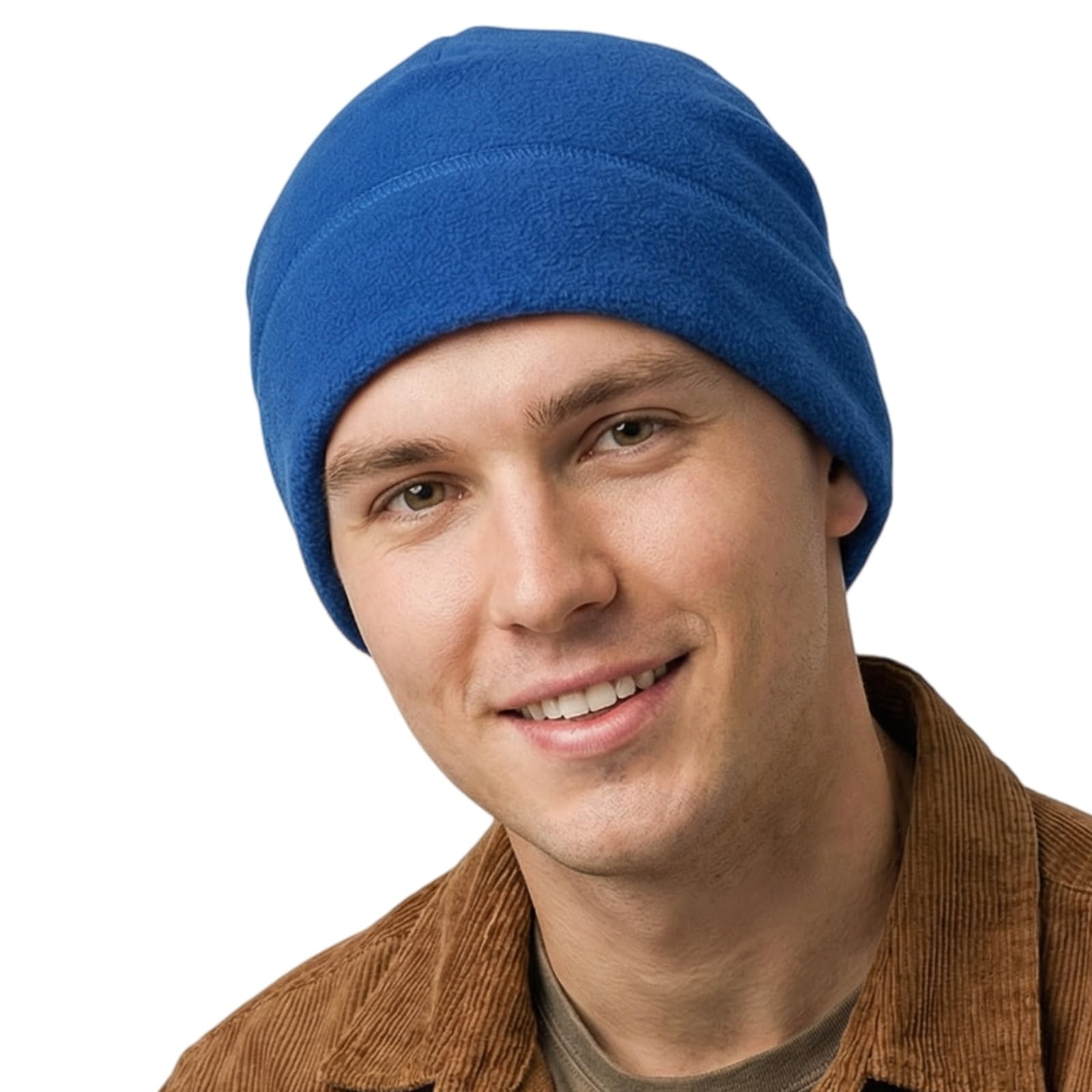 HIQIU Winter Warm Fleece Mütze für Damen und Herren, Unisex