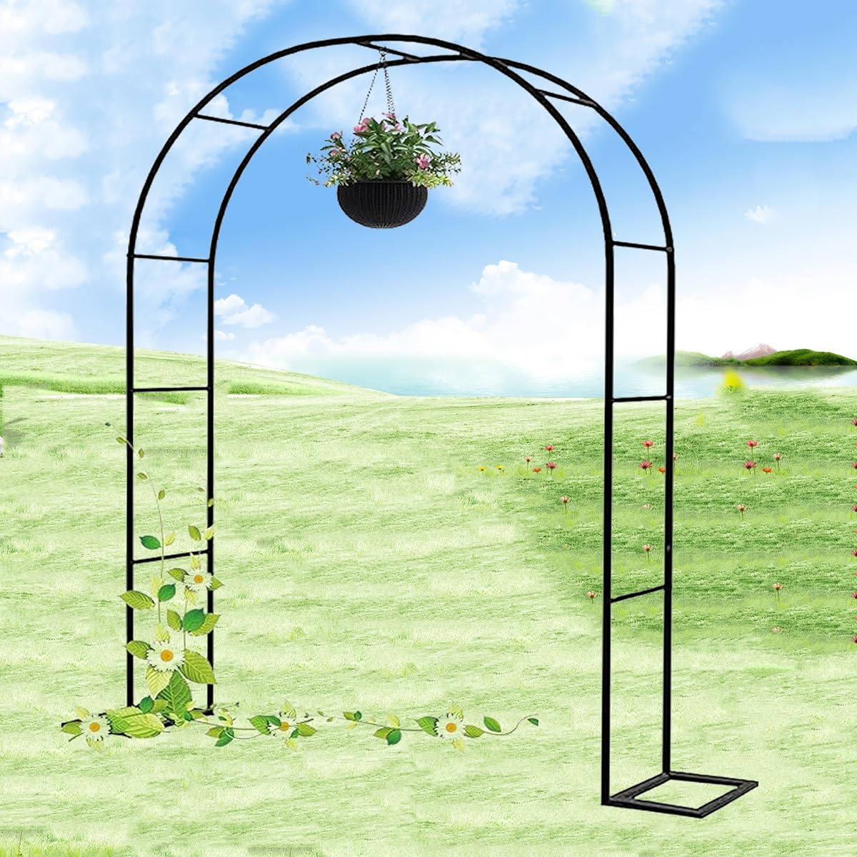 Arche de jardin en métal le décor de cérémonie de mariage idéal pour vos photos