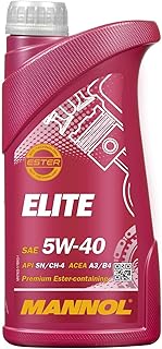 Mannol 5W-40 Fully Synthetic 7903 Elite Engine Oil - 1 Liter