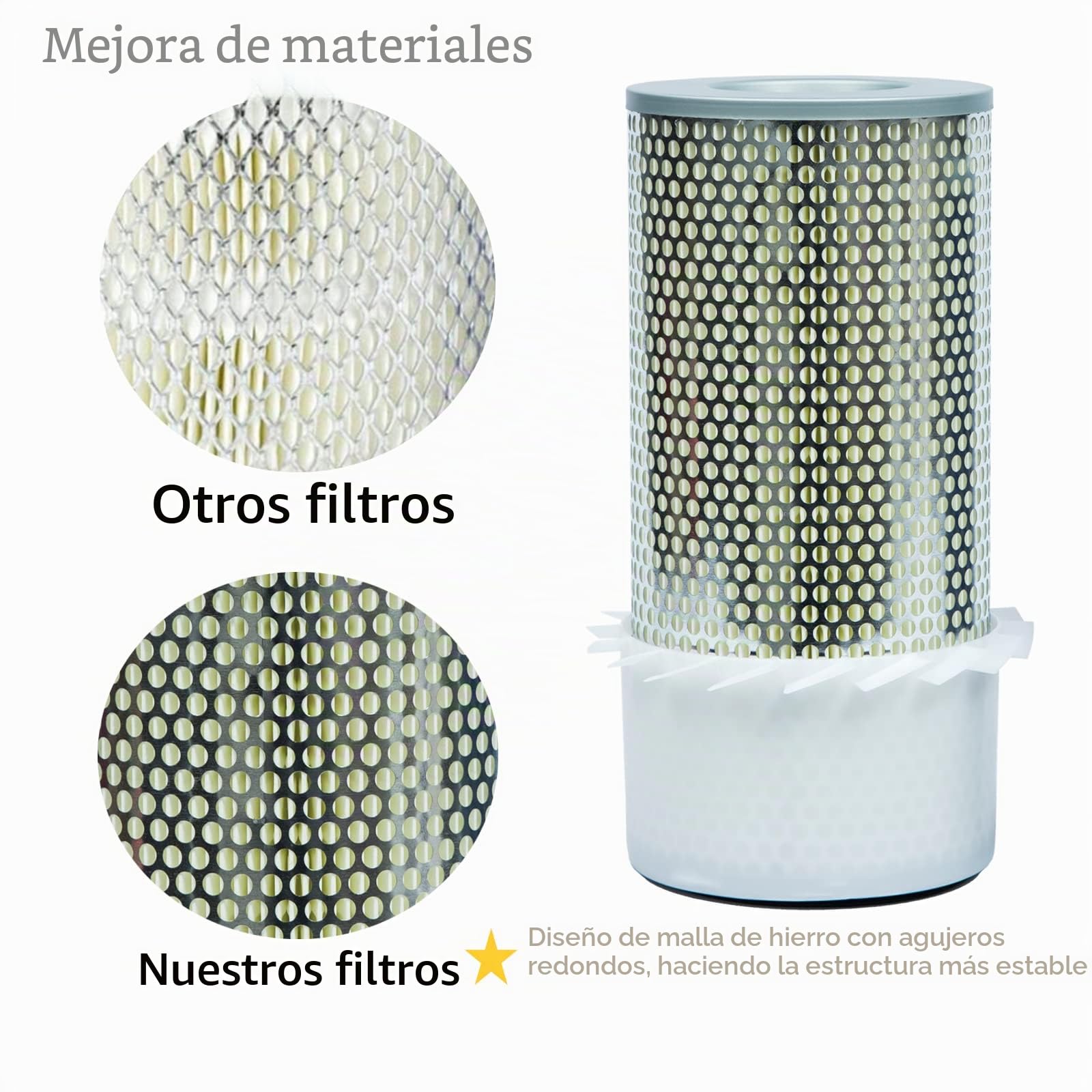 GETOPAUTO 6675517 6667352 6661248 6598362 6598492 Kit de filtros compatible con Bobcat Skid Steer Loader 743 751 T140 T180 T190 S130 S150 S160 S175 S185 S205 753 763 773 Kit de filtro de aire y filtro