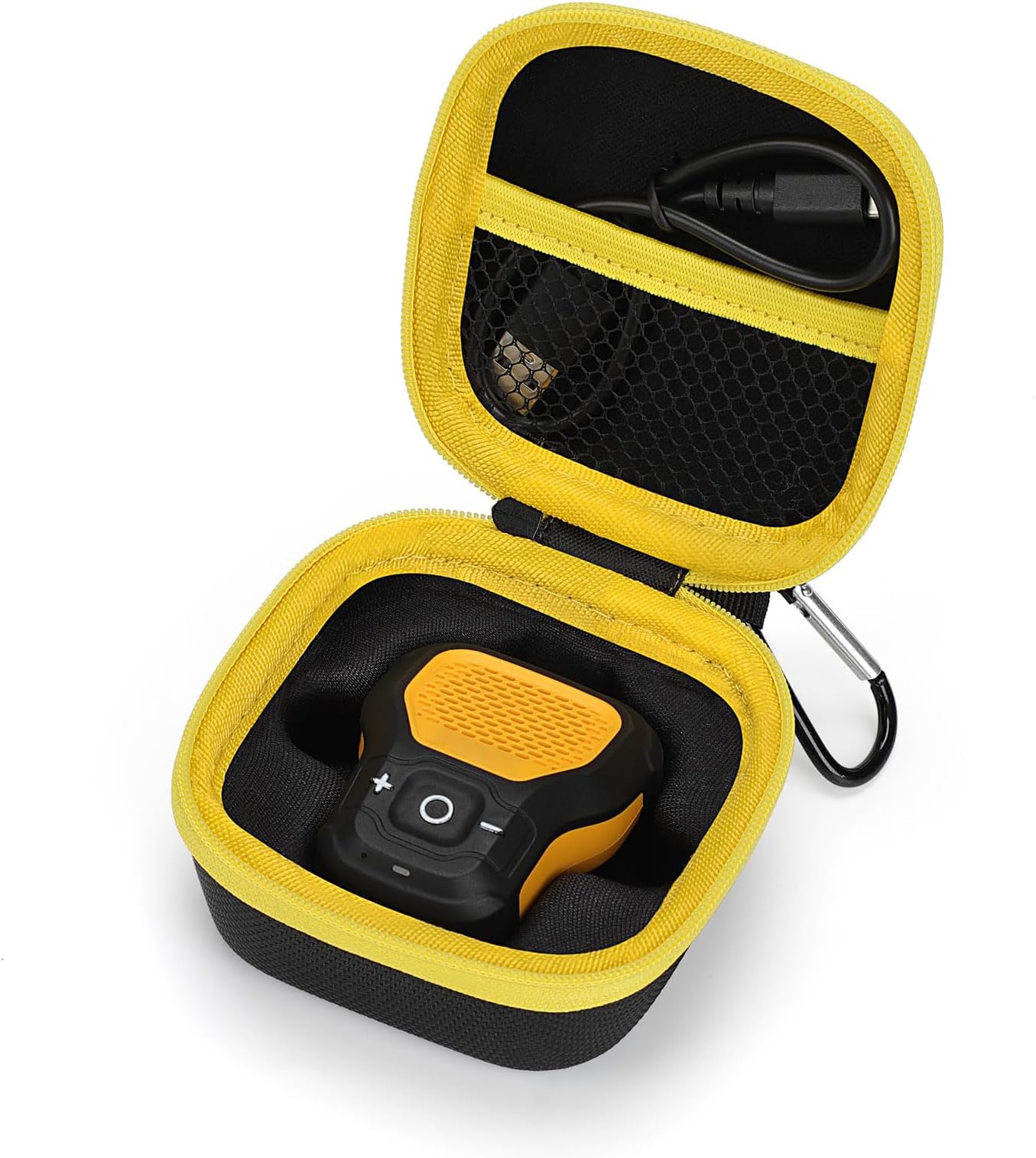 Case Compatible with DEWALT Wearable Bluetooth Speaker, Magnetic Clip-On Wireless Jobsite Speaker Storage Holder Bag (Case Only)