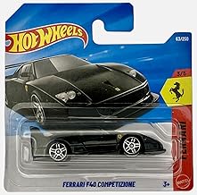 Hot Wheels Ferrari F40 Competizione - JJJ31 - Ferrari 3/5 - Short Card - Black - Ferrari License - Mattel 2026 (63/250) - 1:64 - Supercar