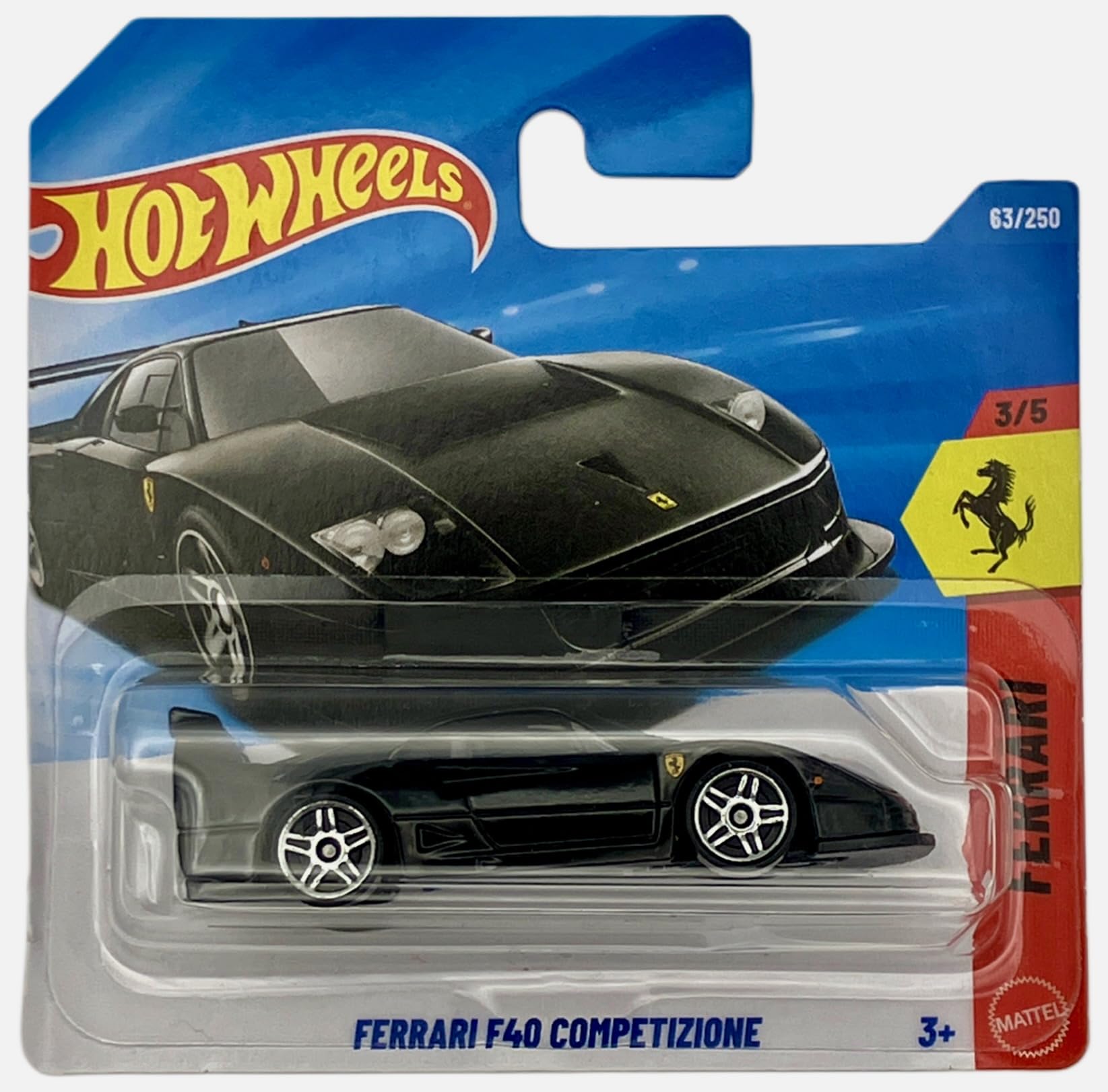 Hot Wheels Ferrari F40 Competizione - JJJ31 - Ferrari 3/5 - Short