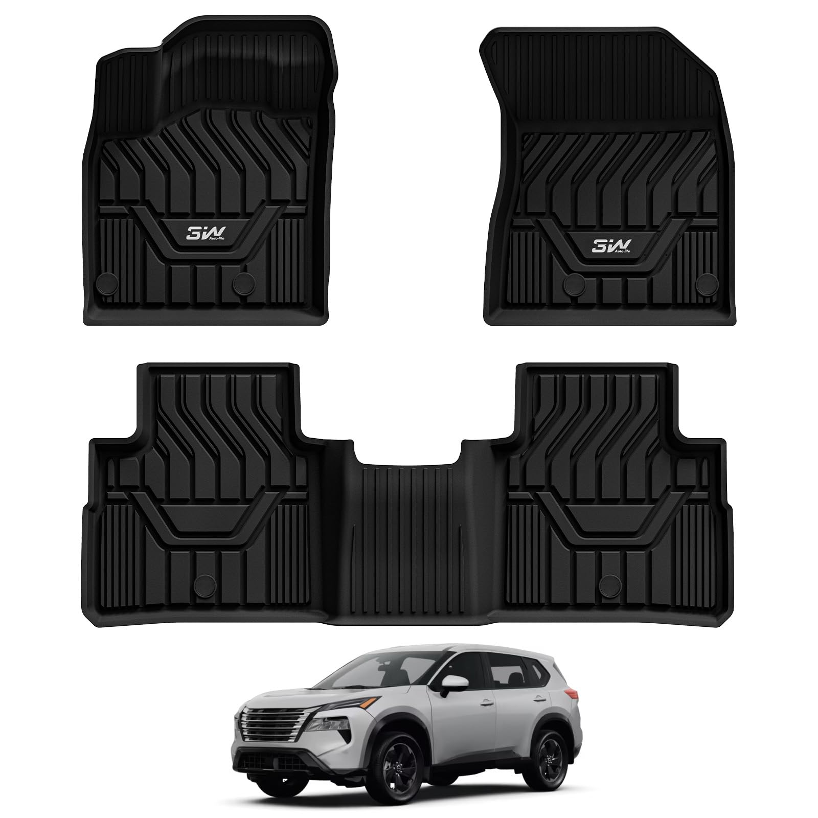 3W Custom Fit Rogue Mats