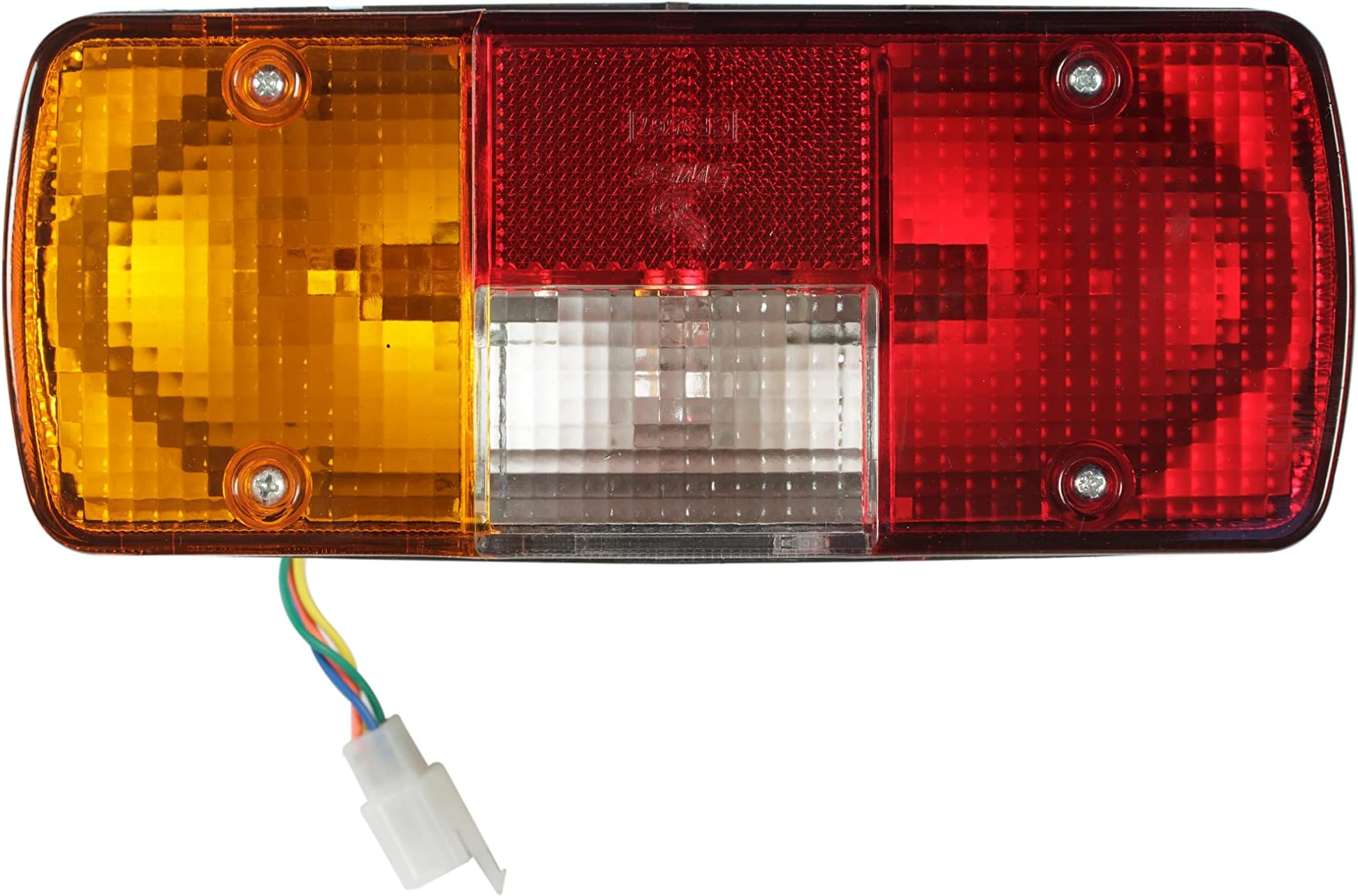 Deutsche Tail Lamp Assembly Piaggio Type II/III W/Reflex/Battery Rickshaw (Rear Right)