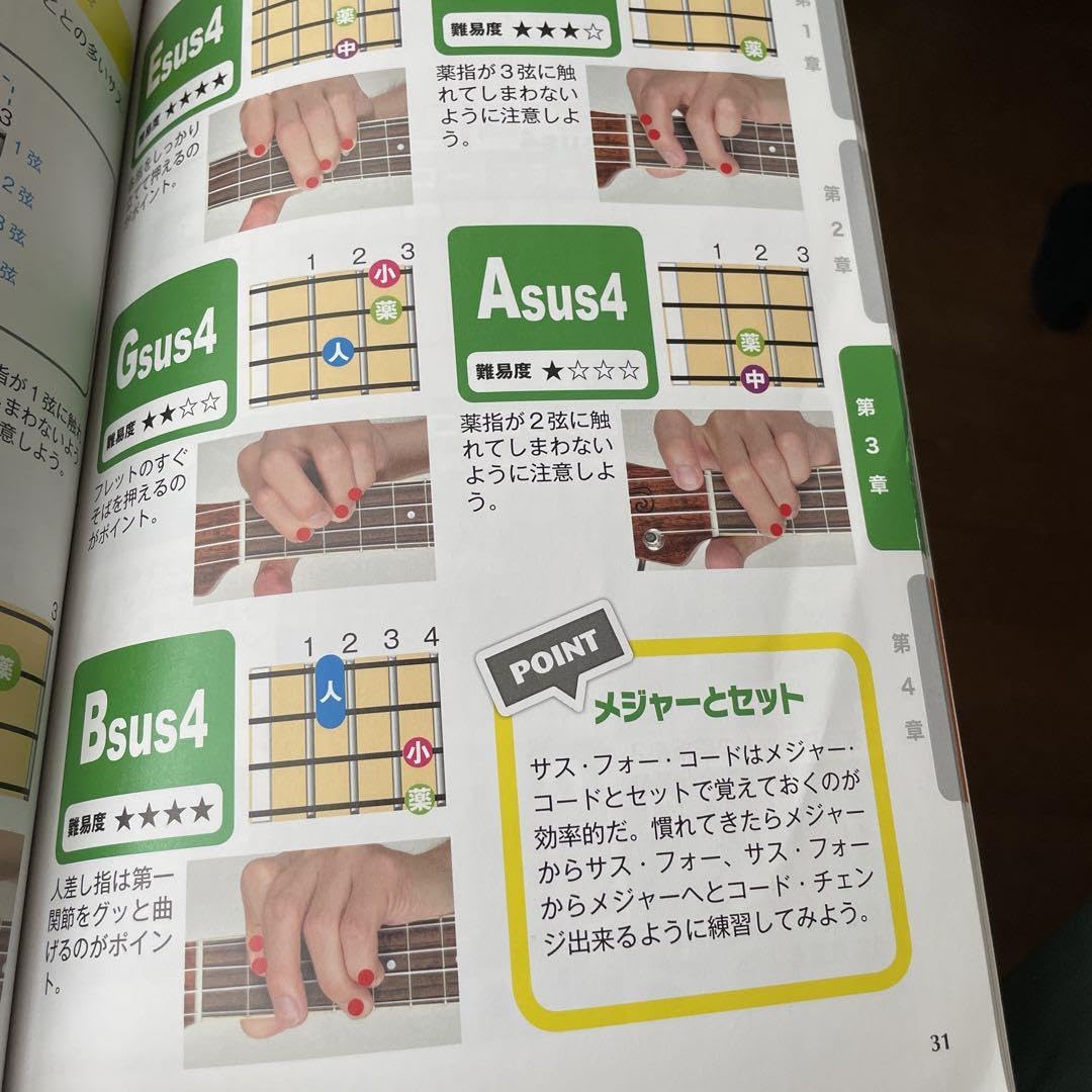 Amazon.co.jp: オールカラー! 宇宙一見やすいウクレレコードブック