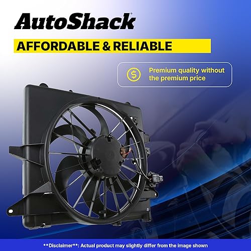 Miniatura 4 de AutoShack - Conjunto de ventilador de refrigeración para Subaru Impreza 2008, 2009, 2010, 2011, Subaru Impreza 2009, 2010, 2011, 2012, 2013,