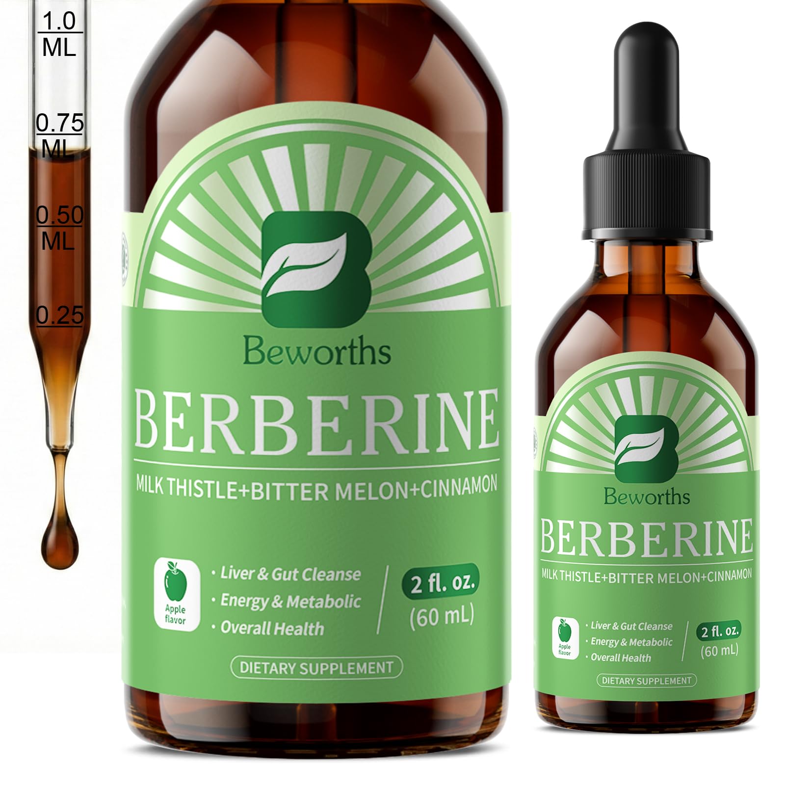 B BEWORTHS Berberine HCL with Ceylon Cinnamon