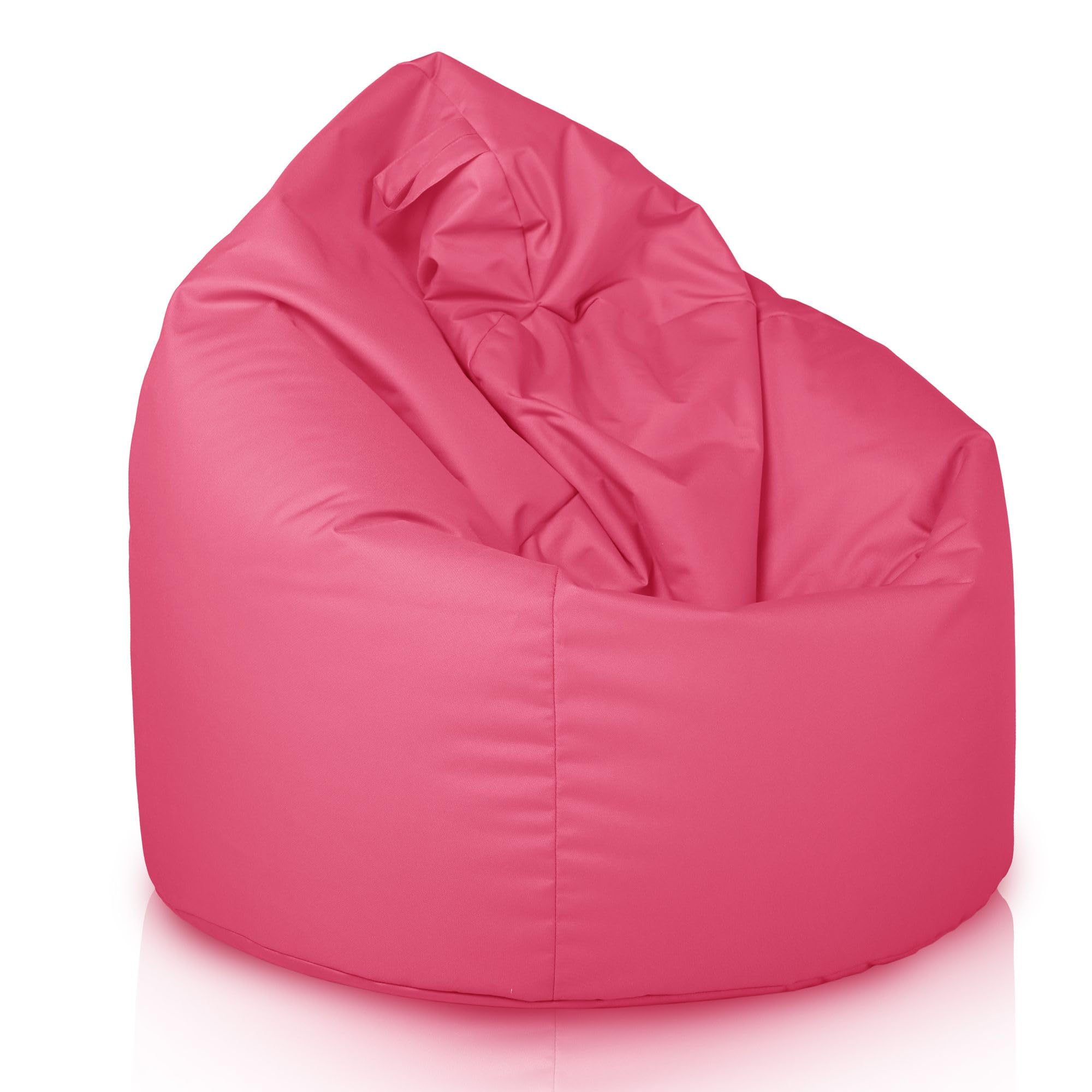 Sitzsack XL, Riesensitzsack, Sitzkissen, Indoor & Outdoor, Sitzsack Sessel für Kinder und Erwachsene, EPS Perlen Füllung, Abnehmbarer Bezug, Wasserdicht, Zertifiziert, Rosa