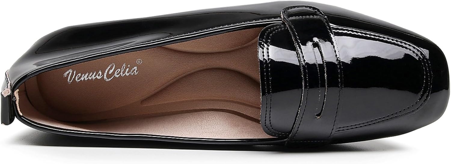 VenusCelia Women's Close Fitting Flat Shoe