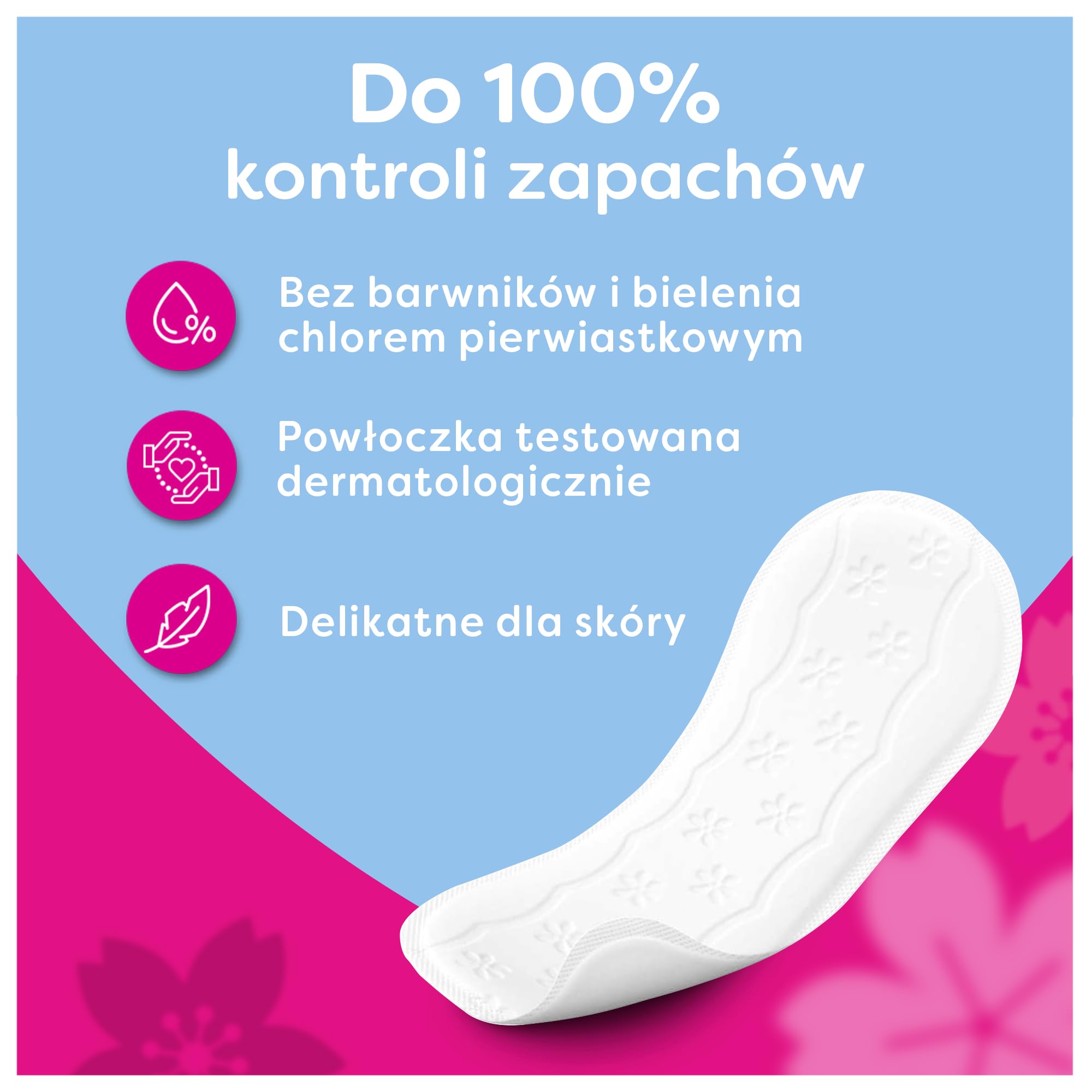 Carefree Cotton Aloe 76 szt. Wkładki higieniczne o zapachu aloesowym. Miękkie i łagodne dla skóry. Zawierają naturalny ekstrakt z bawełny. Nie zawierają barwników, niebielone chlorem.