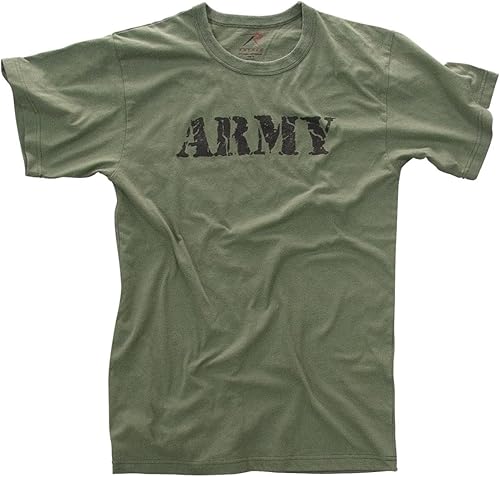 Rothco Camiseta VintageEjército - Olive Drab