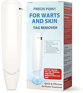 Skin Clinic Freeze Point for Warts and Skin Tags, Fast Warts and SkinTags Removal in 7-14 Days | Only Suitable for wart and skin tags on Neck/Underarms/Groin/Back, Cryogenic Freeze for Home Use