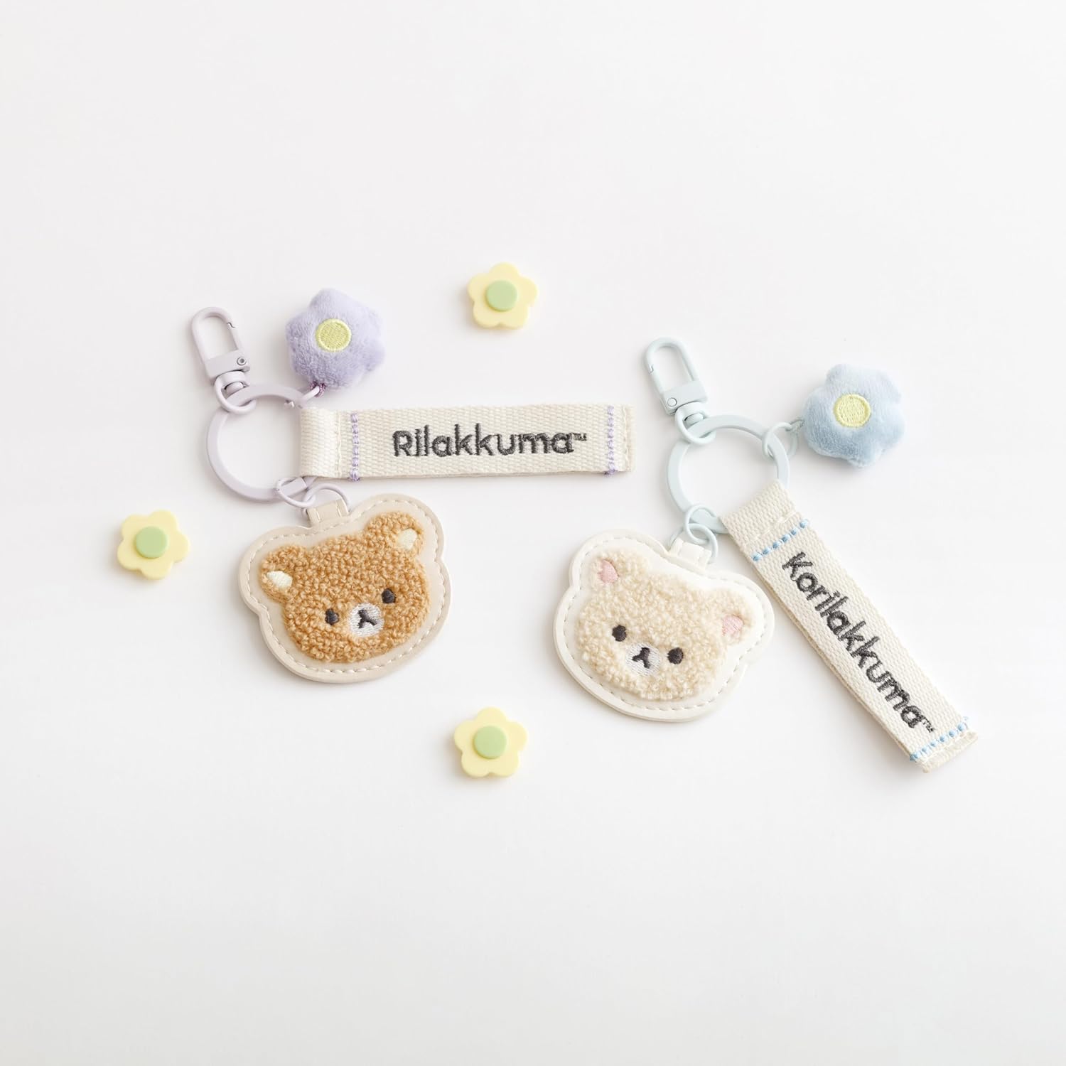 San-X Rilakkuma AB32202 Korilakkuma Patch Key Holder