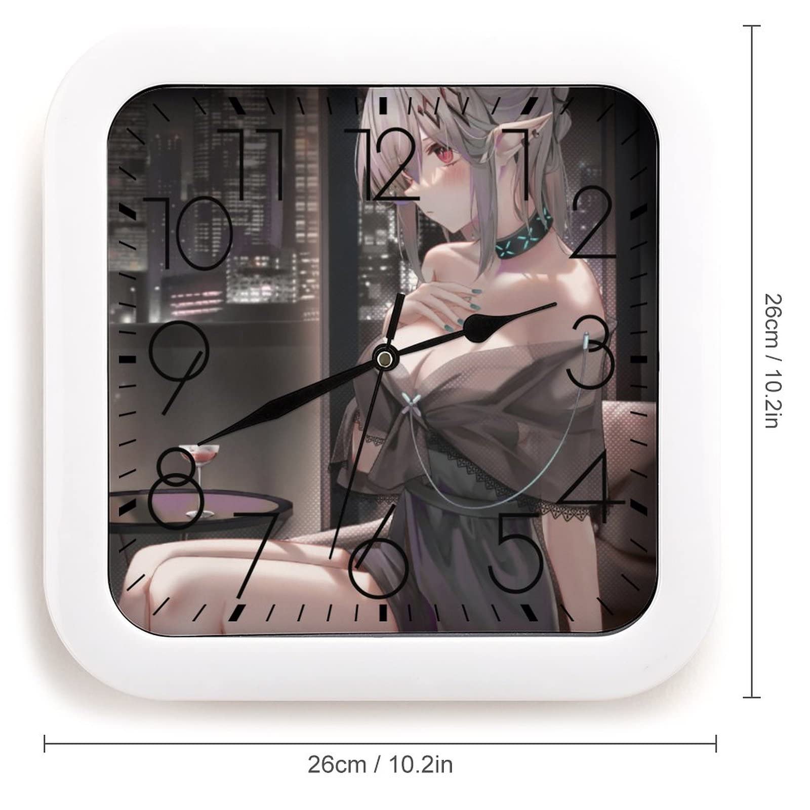 Amazon.co.jp: 掛け時計 マドロック アークナイツ 置き時計 クロック