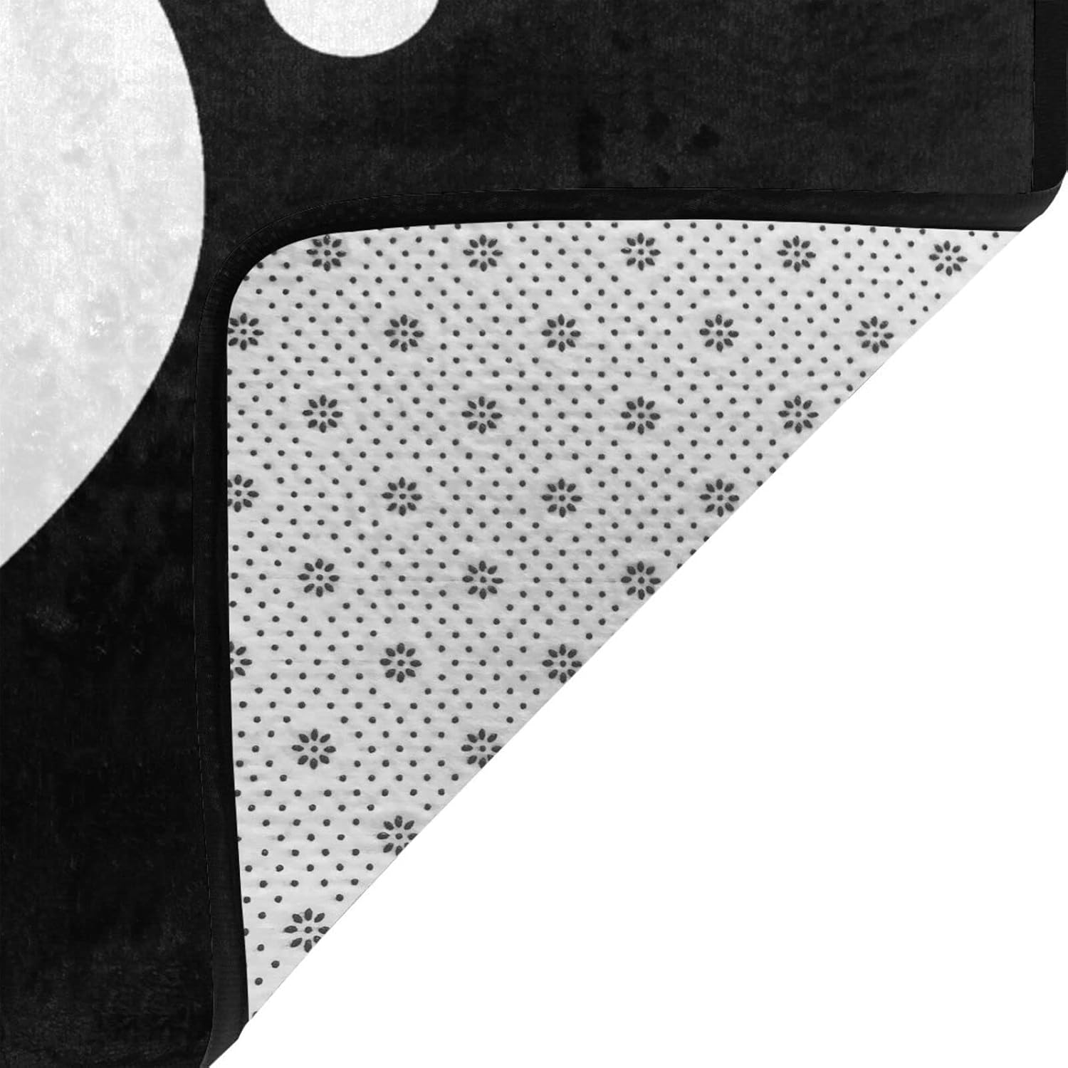 Bass Clef Music Logo Area Rugs for Living Room Bedroom - Non-Slip Soft Floor Mat, Washable Low Pile Rug for Kitchen, Dining Room, Nursery, Office - Multiple