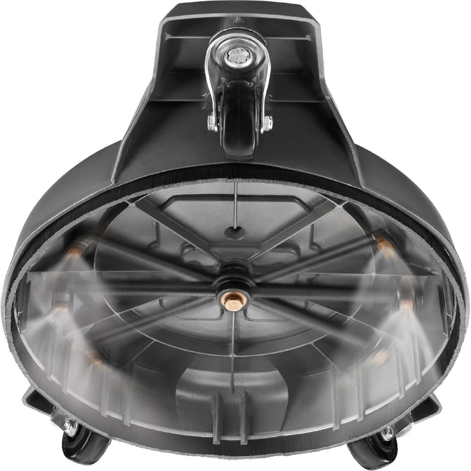 RYOBI 12 in. 2300 PSI Electric Pressure Washer Surface Cleaner with Casters Green, RY31SC12