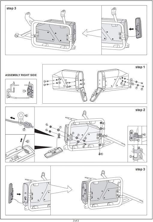 Tool Box For BMW R1250gs R1200gs Lc & Adv Adventure All Years 2012 For R 1200 Gs Left Side Bracket Aluminum