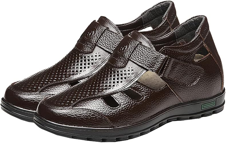 Amazon | シークレット靴 シークレットサンダル 6cmアップ 夏用 メンズ