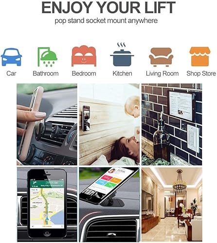Miniatura 4 de Soporte de automóvil compatible con clip para usuarios de automóvil – LoyaForba Soporte de ventilación de aire de rotación de 360° y soporte de