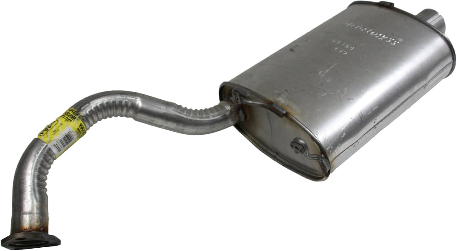Walker Quiet-Flow SS 54364 Direct Fit Exhaust Muffler Assembly 2.125" Inlet (OD) 3" Outlet (OD) for Mitsubishi Eclipse