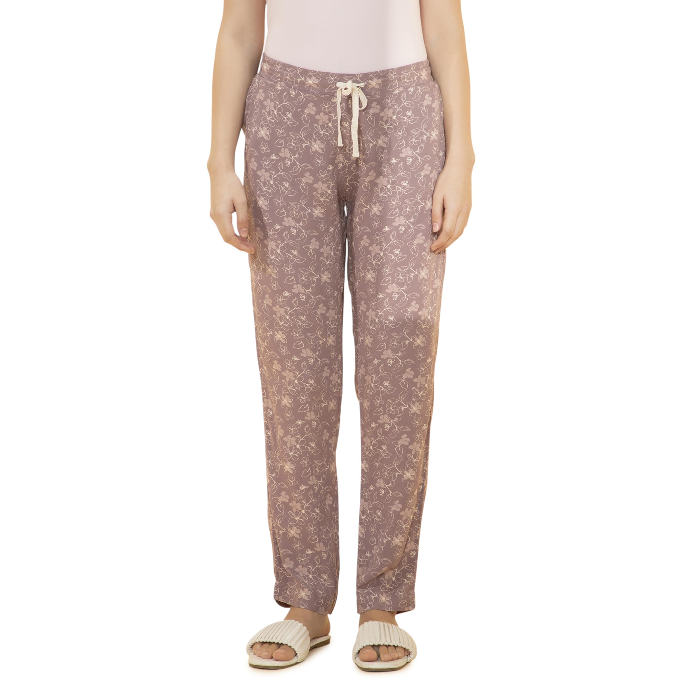 amante Women High rise Solid Flared Pants-picture-24