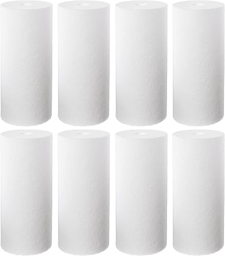 Pentair Pentek DGD-7525 - Filtro de agua de sedimentos azules grandes, 10 pulgadas, cartucho de filtro de repuesto de polipropileno hilado de doble