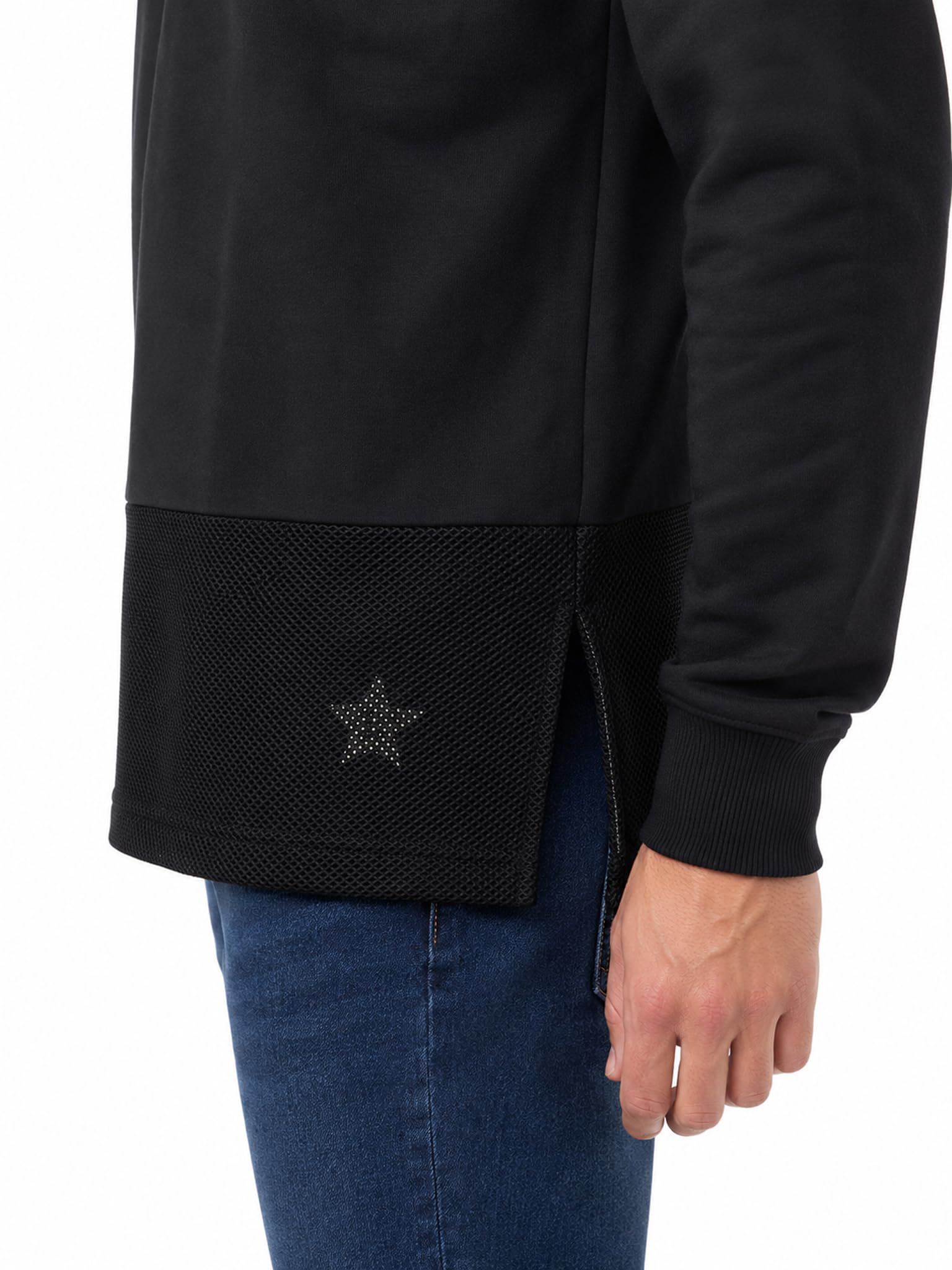 Diesel Uomo Felpa S-Melon Sweatshirt (S, Nero)
