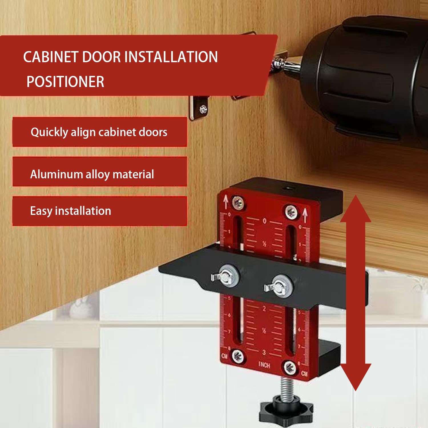 Cabinet Door Installation Positioner - Image 4