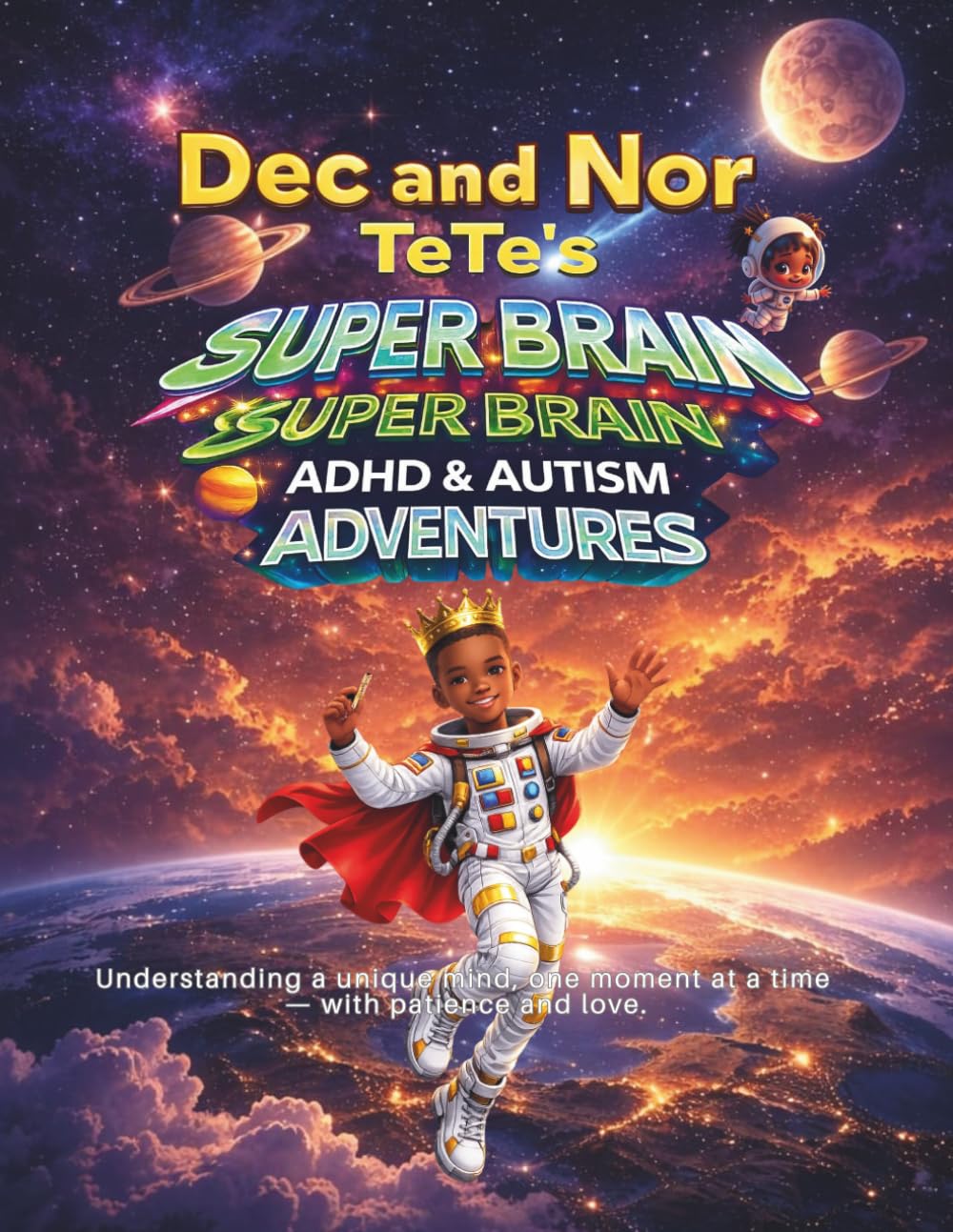 Dec and Nor TeTe's Super Brain ADHD and AUTISM Adventures: Understanding a unique mind, one moment at a time — with patience and love.