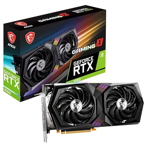 MSI GeForce RTX 3060 GAMING X OC 12GB GDDR6