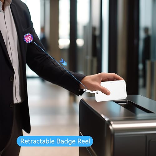 Miniatura 7 de Carrete de insignia de Back & Body Hurts, divertidos carretes de insignias retráctiles, clip retráctil, soportes retráctiles para enfermeras,