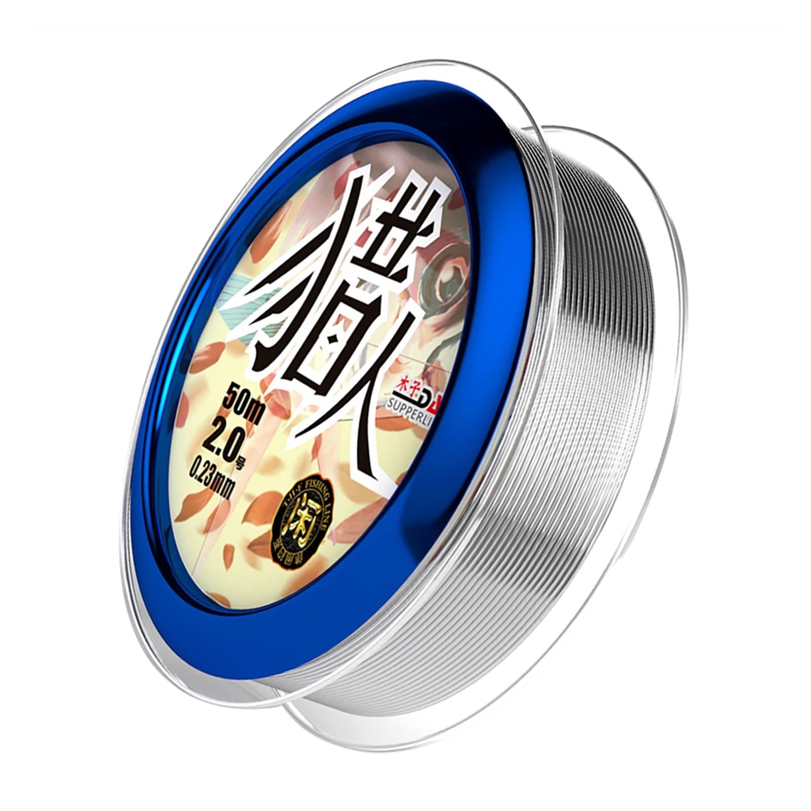 Monofilament Fishing Line 1pcs 100m خط صيد فائق الصلابة نايلون خط الصيد خط غير مرئي معدات الصيد في الهواء الطلق Leader Line (Color : Transparent, Line Number : 4.5)