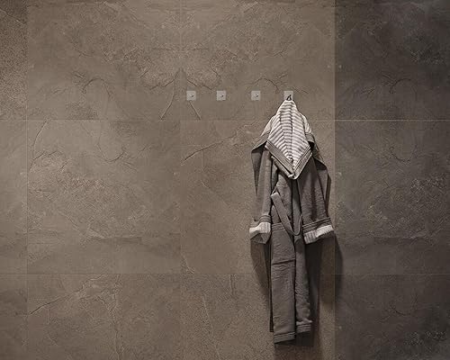 Miniatura 2 de VIVII Paquete de 6 ganchos adhesivos, 3M autoadhesivos, ganchos adhesivos de pared de metal para llaves, bolsas, ropa, sombreros, toallas, cocina,